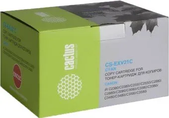 CACTUS CS-EXV21C (аналог Canon C-EXV21 Cyan)