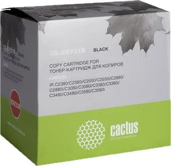 CACTUS CS-EXV21B (аналог Canon C-EXV 21BK)