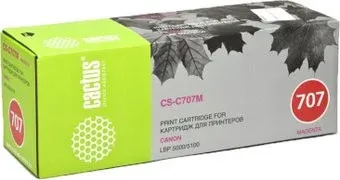 CACTUS CS-C707M (аналог Canon Cartridge 707 Magenta)