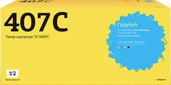 T2 TC-S407C (аналог Samsung CLT-C407S Cyan)