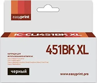 easyprint IC CLI451BK XL (аналог Canon CLI-451BK XL)