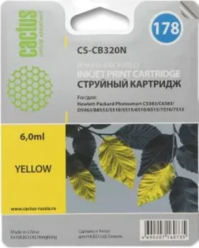 CACTUS CS-CB320N (аналог HP 178 (CB320HE))