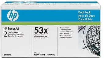 HP 53x (Q7553XD) 2 шт.