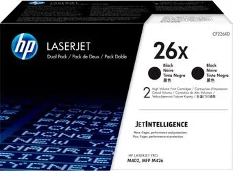 HP 26X 2-pack [CF226XF]