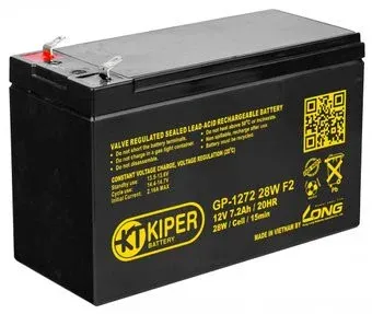 Kiper GP-1272 28W F2 (12В/7.2 А·ч)