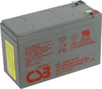 CSB Battery HRL1234W F2FR (12В/9 А·ч)