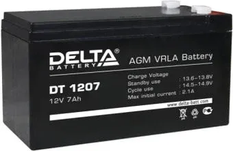 Delta DT 1207 (12В/7 А·ч)