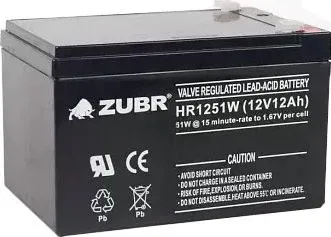 Zubr HR 1251 W (12 В/12 А·ч)