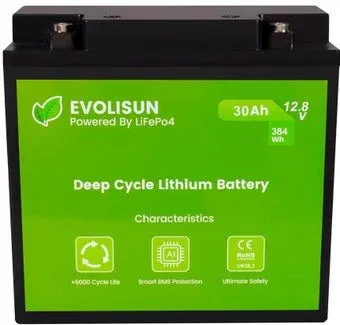 Evolisun EVOLISUN30Q10-LFP (12.8В/30Ач)