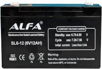 ALFA SL6-12 (6V-12Ah)
