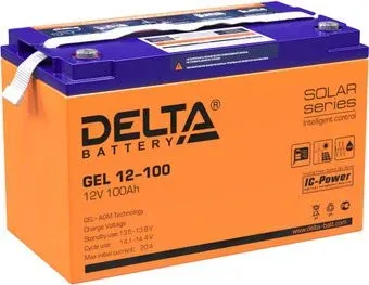 Delta GEL 12-100 (12В/100 А·ч)