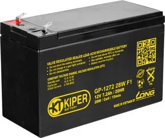 Kiper GP-1272 28W F1 (12В/7.2 А·ч)