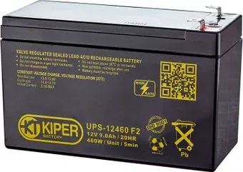 Kiper UPS-12460 F2 (12В/9 А·ч)