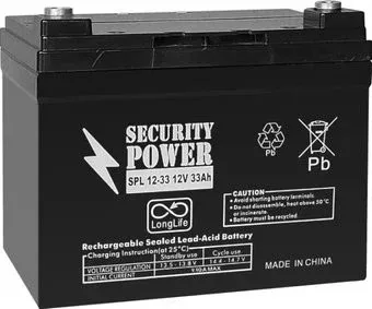 Security Power SPL 12-33 (12В/33 А·ч)