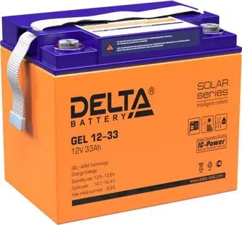 Delta GEL 12-33 (12В/33 А·ч)