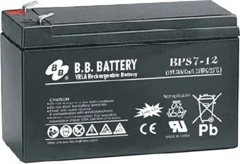 B.B. Battery BPS7-12 (12В/7 А·ч)