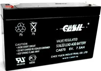 Casil CA675 (7.5 А·ч)