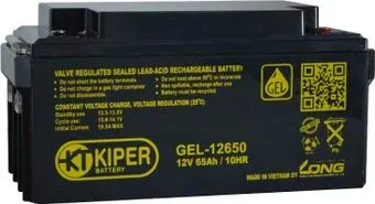 Kiper GEL-12650(12В/65 А·ч)