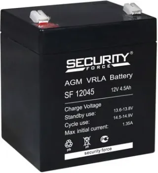 Security Force SF 12045 (12В/4.5 А·ч)