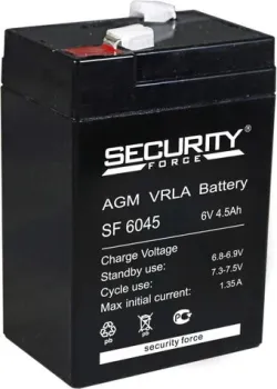 Security Force SF 6045 (6В/4.5 А·ч)