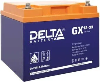 Delta GX 12-33 (12В/33 А·ч)