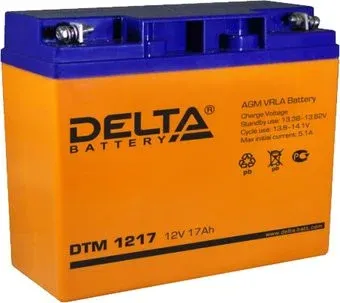 Delta DTM 1217 (12В/17 А·ч)