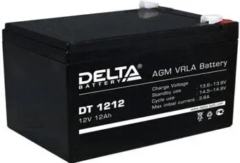 Delta DT 1212 (12В/12 А·ч)