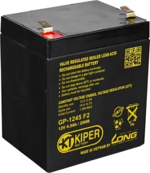 Kiper GP-1245 F2 (12В/4.5 А·ч)