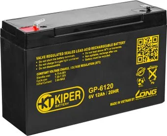 Kiper GP-6120 F1 (6В/12 А·ч)
