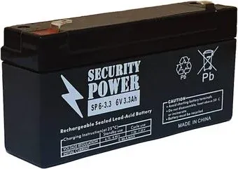 Security Power SP 6-3.3 F1 (6В/3.3 А·ч)