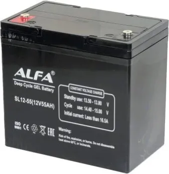 ALFA SL12-55 (12V-55Ah)