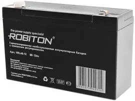 Robiton VRLA6-12 (6В/12 Ач)
