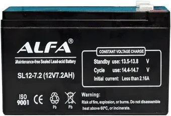 ALFA SL12-7.2 (12V-7.2Ah)
