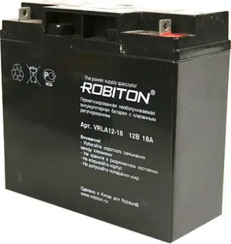 Robiton VRLA12-18 (12В/18 Ач)
