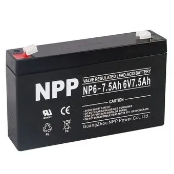 NPP NP6-7.5Ah