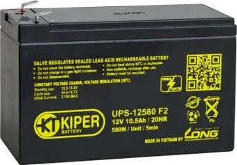 Kiper UPS-12580 F2 (12В/10.5 А·ч)