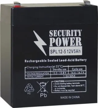 Security Power SPL 12-5 F2 (12В/5 А·ч)
