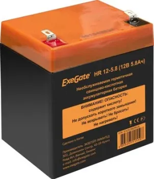 ExeGate HR 12-5.8 F2 (12В, 5.8 А·ч)