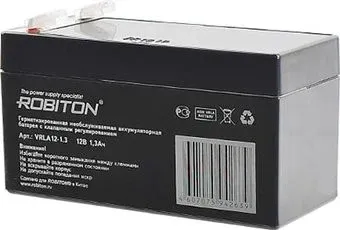 Robiton VRLA12-1.3 (12В/1.3 Ач)