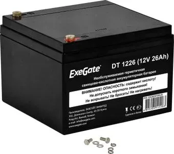 ExeGate DT 1226 (12В, 26 А·ч)