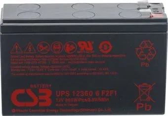 CSB Battery HRL UPS 12360 6 F2F1 Slim (12В/7.5А·ч)