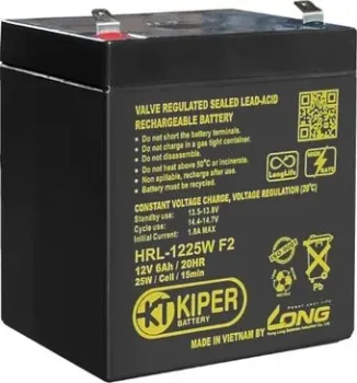 Kiper HRL-1225W F2 (12В/6 А·ч)