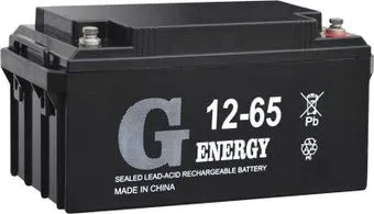 G-Energy 12-65 (12В/65 А·ч)