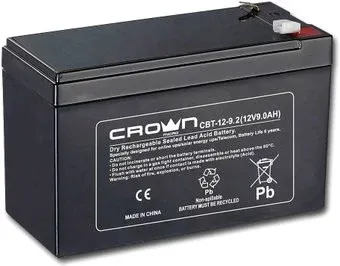 CrownMicro CBT-12-9.2 (12В/9.2 А·ч)