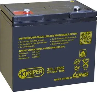 Kiper GEL-12550 (12В/55 А·ч)