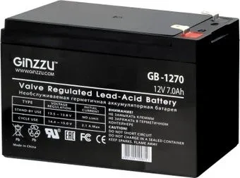 Ginzzu GB-1270 (12В/7 А·ч)