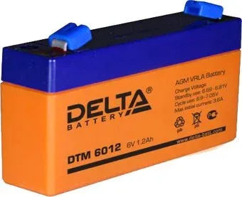 Delta DTM 6012 (6В/1.2 А·ч)
