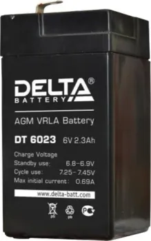 Delta DT 6023 (6В/2.3 А·ч)