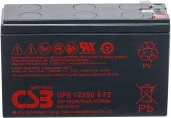 CSB Battery UPS123606 F2 (12В/7.5 А·ч)