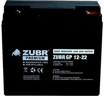 Zubr GP 12-22 12V 22Ah